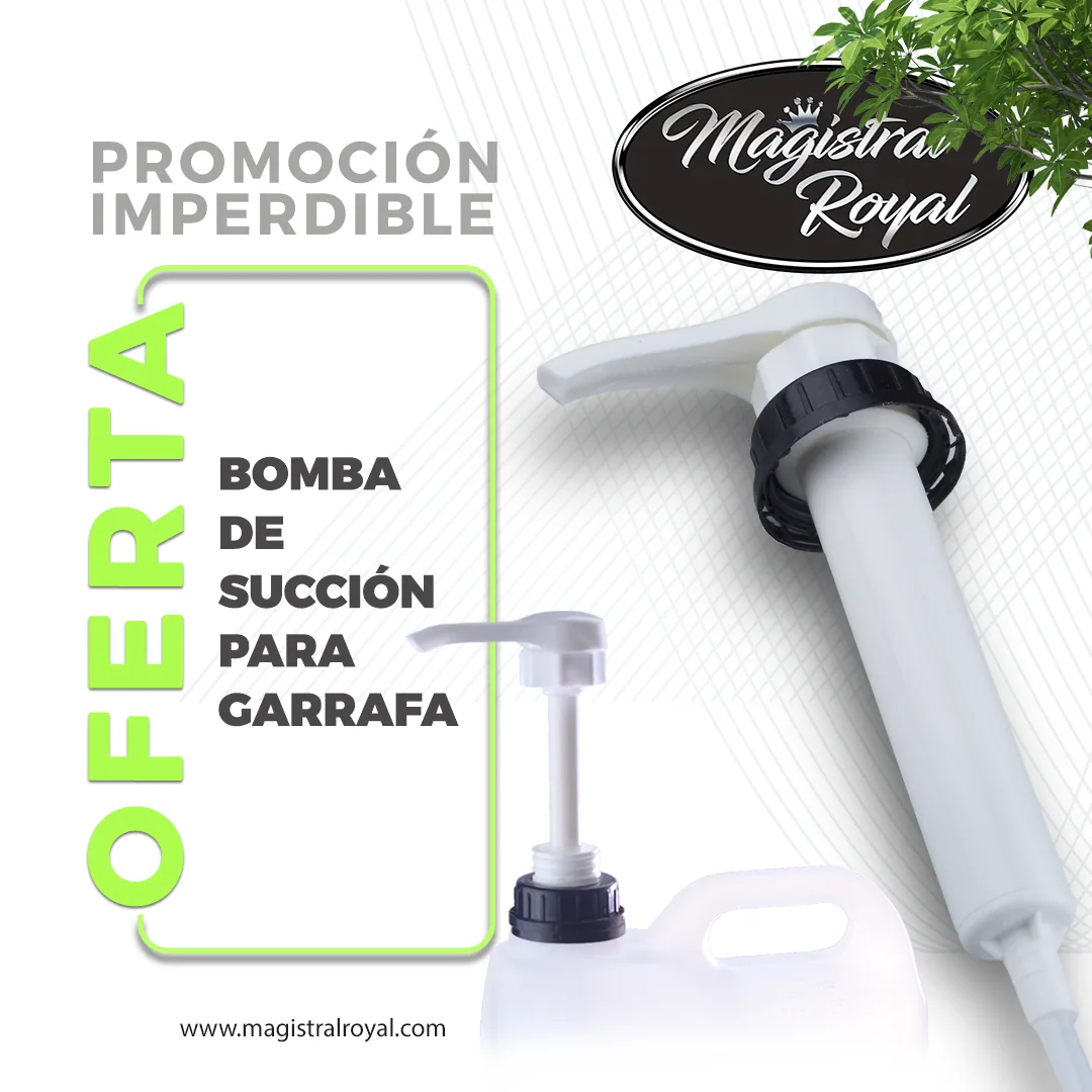 Bomba dosificadora para envases profesionales