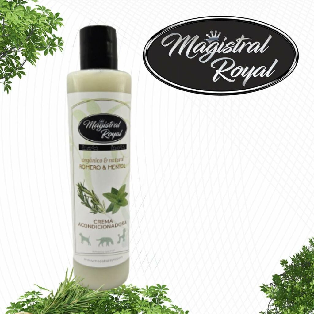 La Crema Acondicionadora proporciona un intensivo cuidado con un completo coctel de nutrientes necesarios para aportar brillo y suavidad al pelo de la mascota.