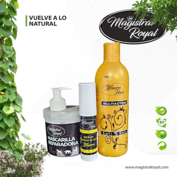 pack especial para nutrir el pelo y la piel del animal