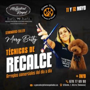 Corte a máquina con recalces para pelo corto, largo o rizado con efecto tijera