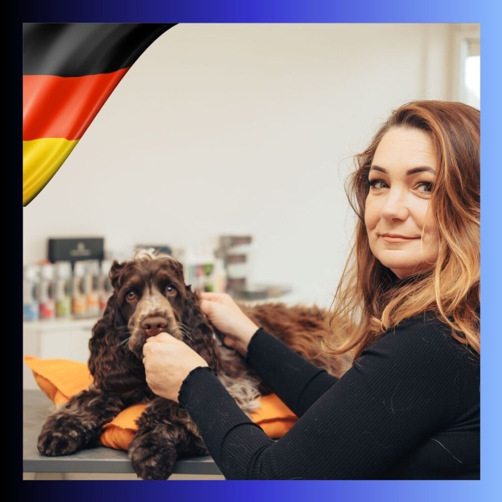 Oxana Motor is a groomer from Germany with 13 years of experience in the grooming industry, where she shares practical tips for both pet owners and professionals.