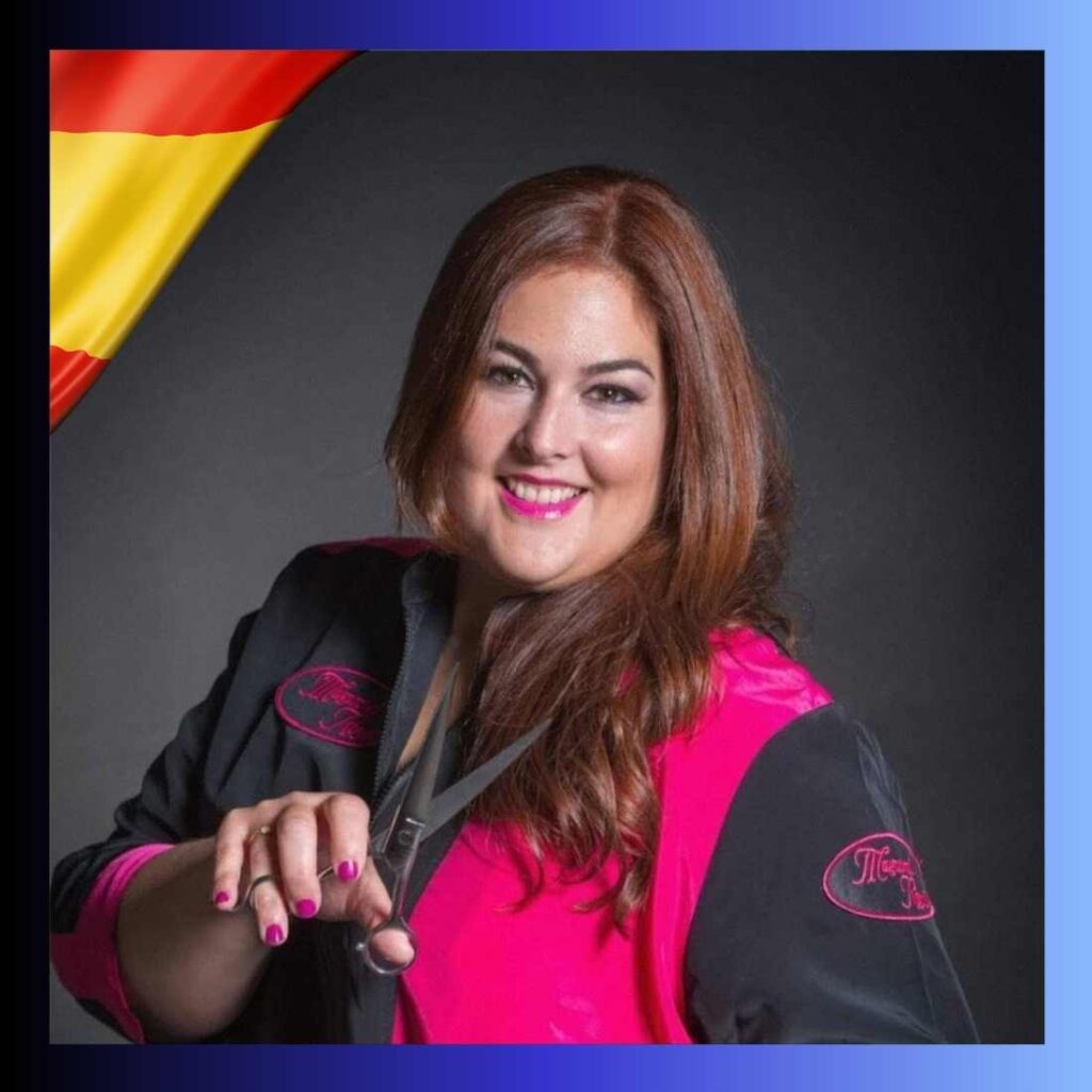 speaker campeonato europeo peluquería canina naiara