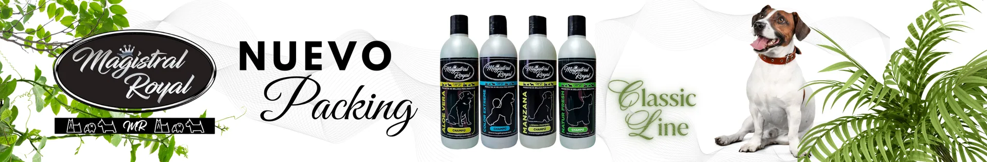 Sales de baño para perros de Magistral Royal