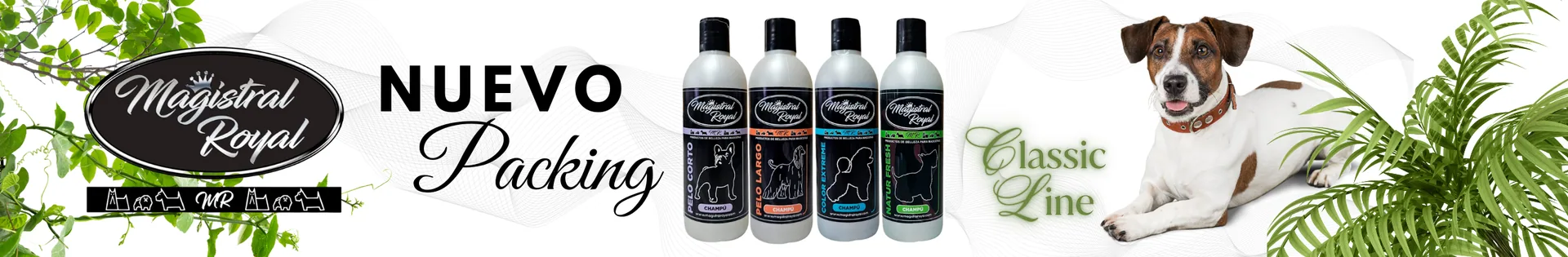 Catálogo de cosmética natural para perros y gatos de Magistral Royal